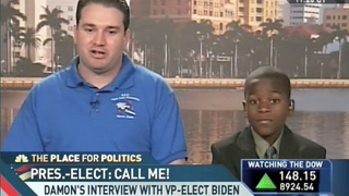 Kid Reporter Wants Obama To Be His Homeboy